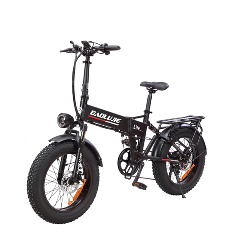 

EU Stock 750W 48V12AH lithium battery electric bike 20 inch fat tire electric bike 7 speed variable speed folding electric bike