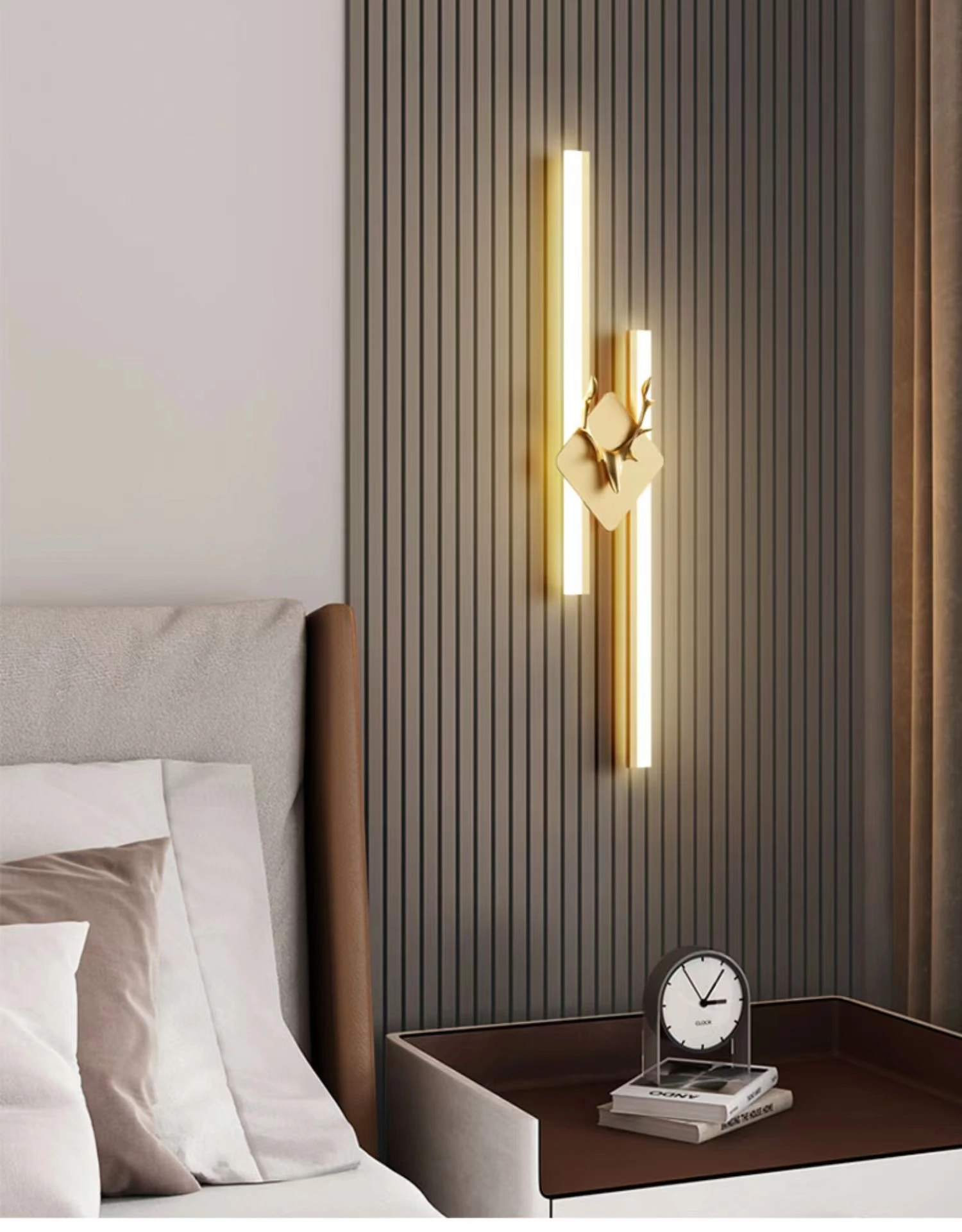 Современный минималистичный роскошный креативный длинный светодиодный