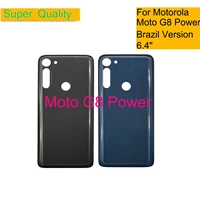 10pcslot for motorola moto g8 power xt2041 housing battery cover back cover case rear door chassis shell g8 power replacement