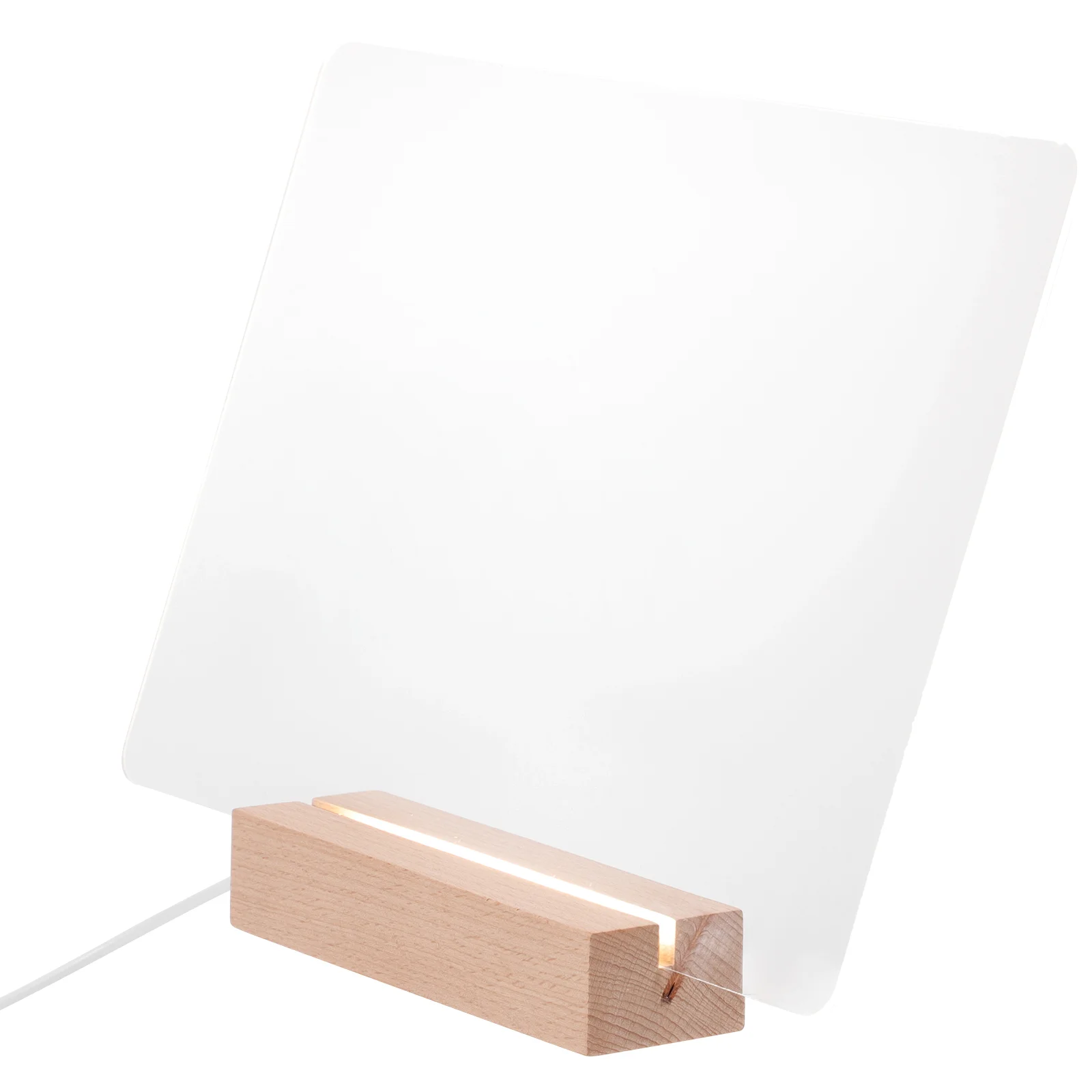 

1 Set Writing Board Transparent Message Board Note Board for Shop Study Home