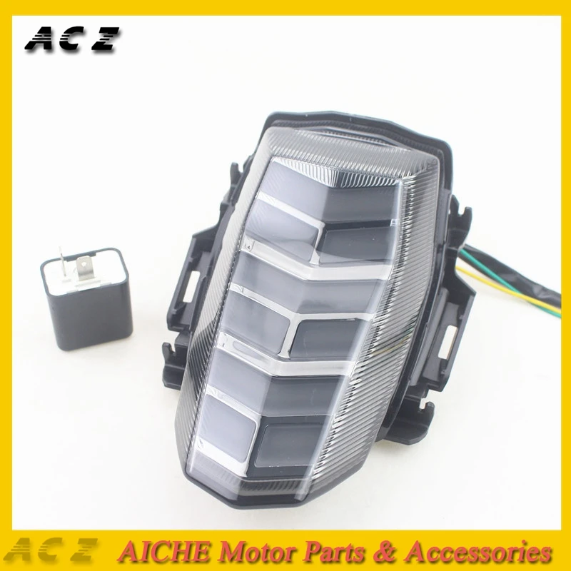 Светодиодный задний фонарь для мотоцикла тормозной сигнал предупреждающий