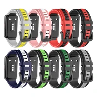 soft silicone sport straps for huawei band 6huawei 6 pro smart watch wristband replacement bracelet for huawei honor 6 correa