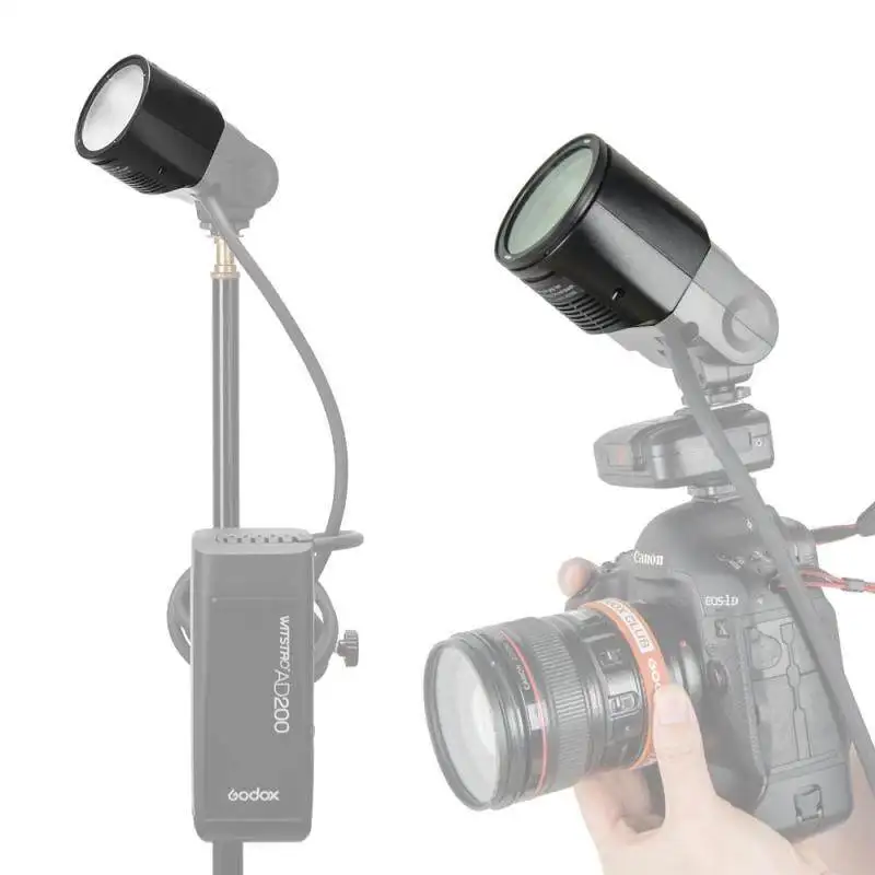 Godox H200R Кольцевая вспышка разделительная удлинительная головка портативная со