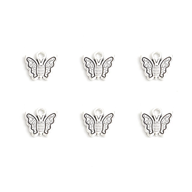 20 шт. подвески-бабочки в стиле ретро