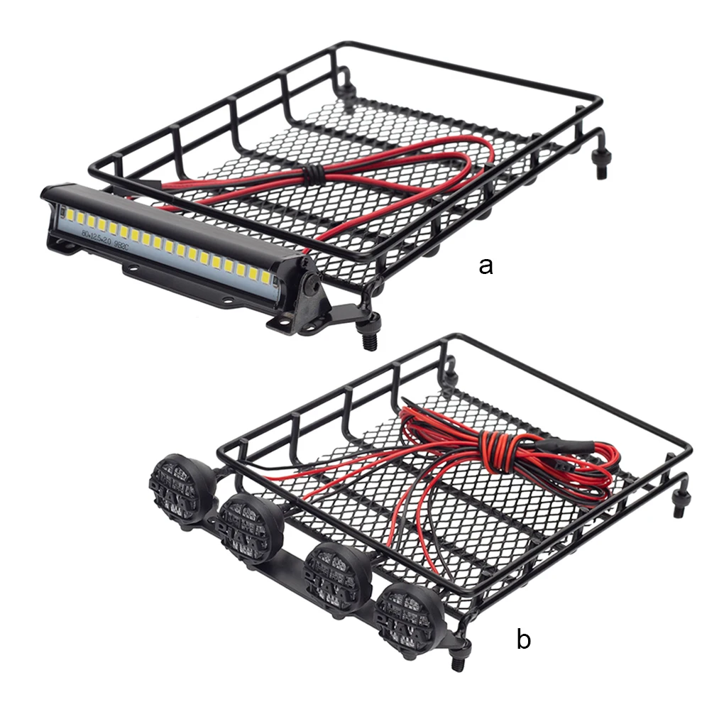 

Багажник на крышу, радиоуправляемая модель, автомобильный светильник, ручная установка, сменная стойка для багажа, уникальный дизайн, замен...