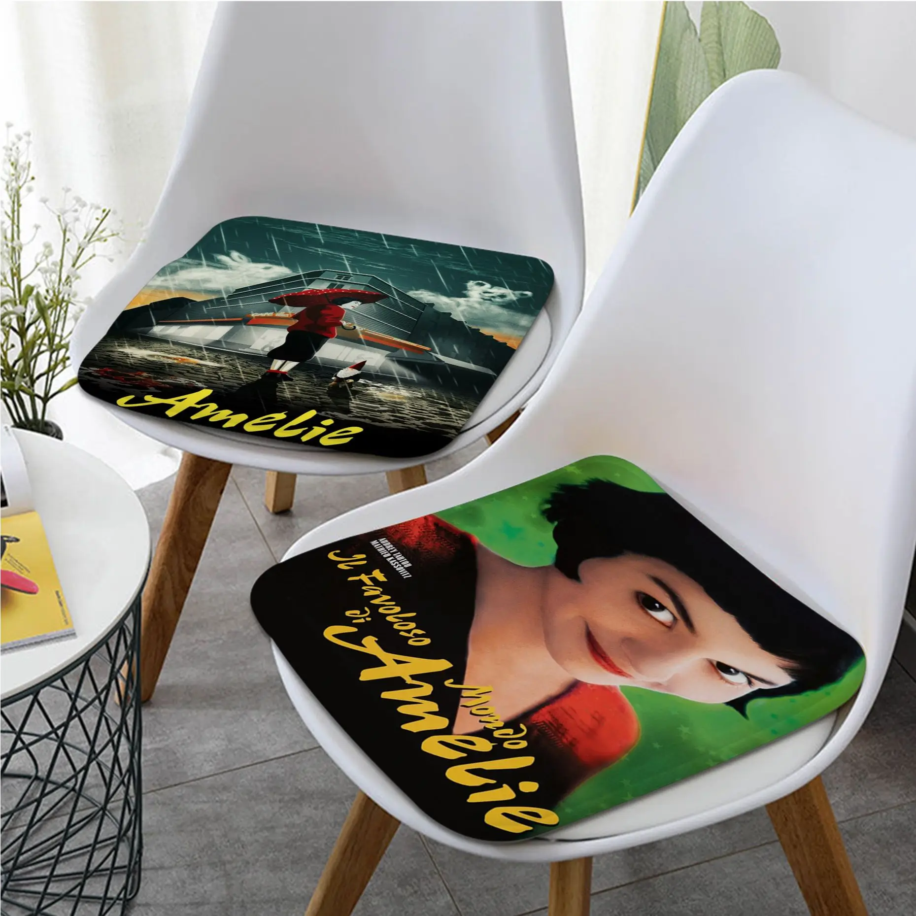 

Movie Amelie Nordic Printing Meditation Cushion Stool Pad Dining Chair Tatami Seat Cushion Anti-Slip Sofa Cushion