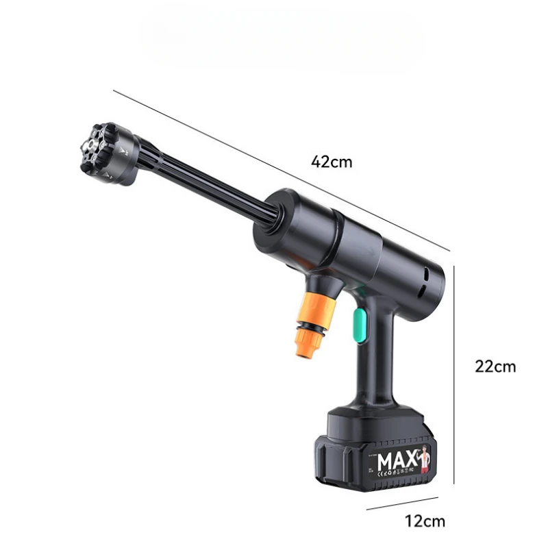 Беспроводная электрическая мойка высокого давления 6 в 1 автомобиля садовый