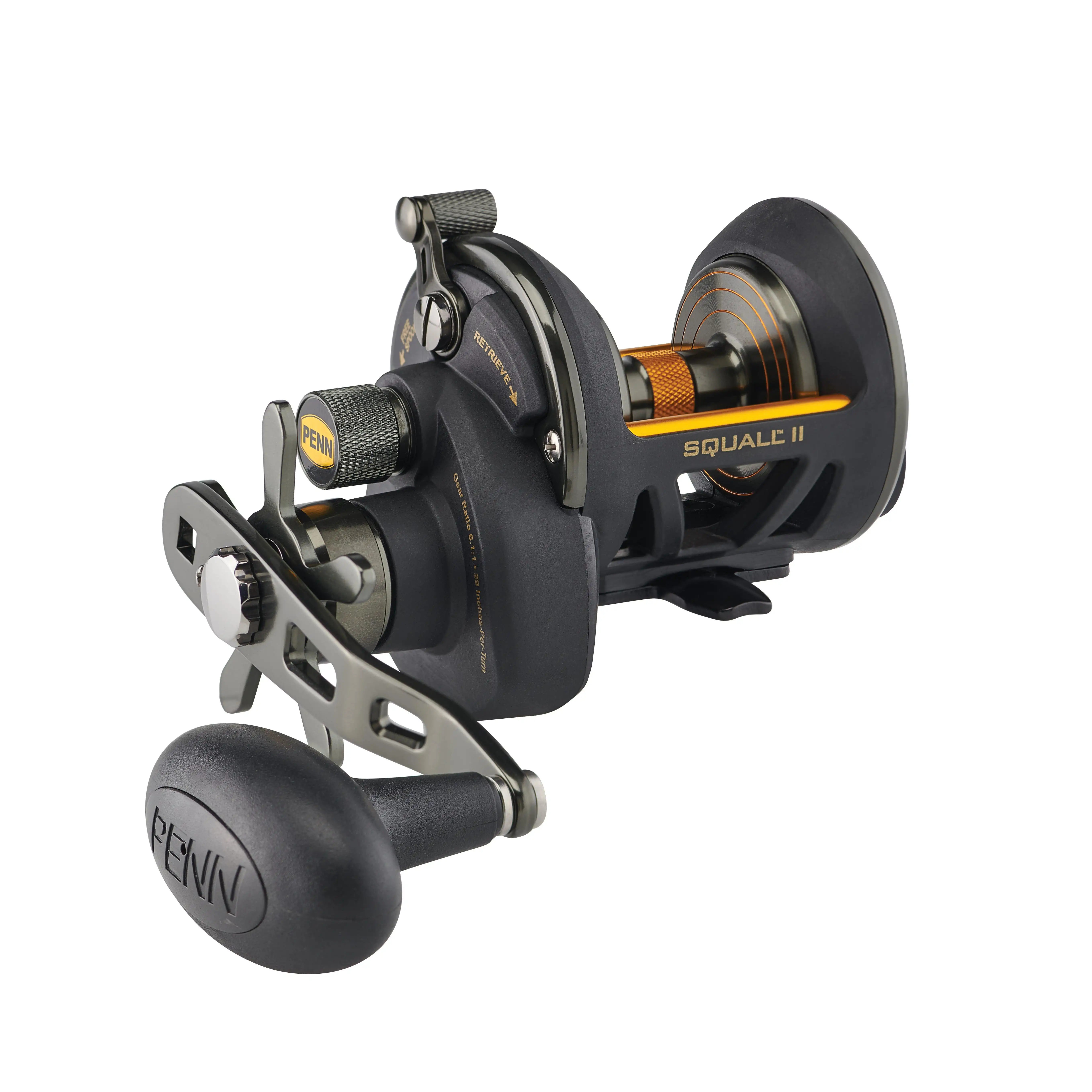 

II Star Drag Conventional Reel, Size 12, Right-Hand
