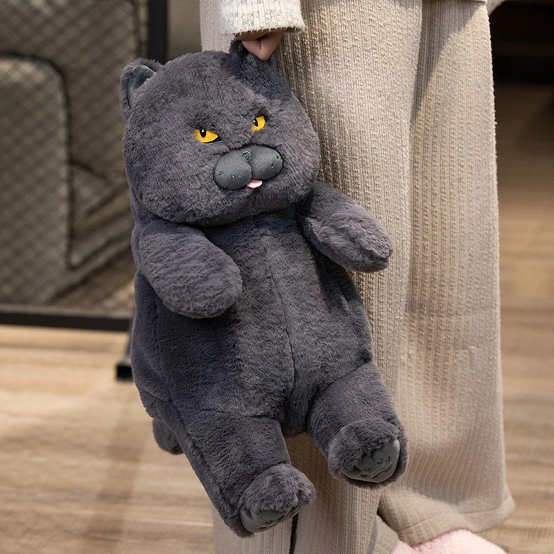 

Пухлые милые плюшевые британские коротковоздушные игрушки для кошек, мягкие куклы-животные, детская подушка для сна, подушка для объятий, подарок на день рождения ребенка