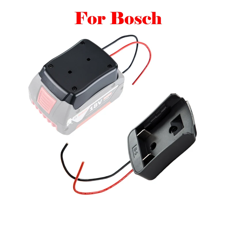 

Newest Battery adapter for Bosch 18v dock power connector With 14 Awg Wires Connectors Adapter Tool Accessories