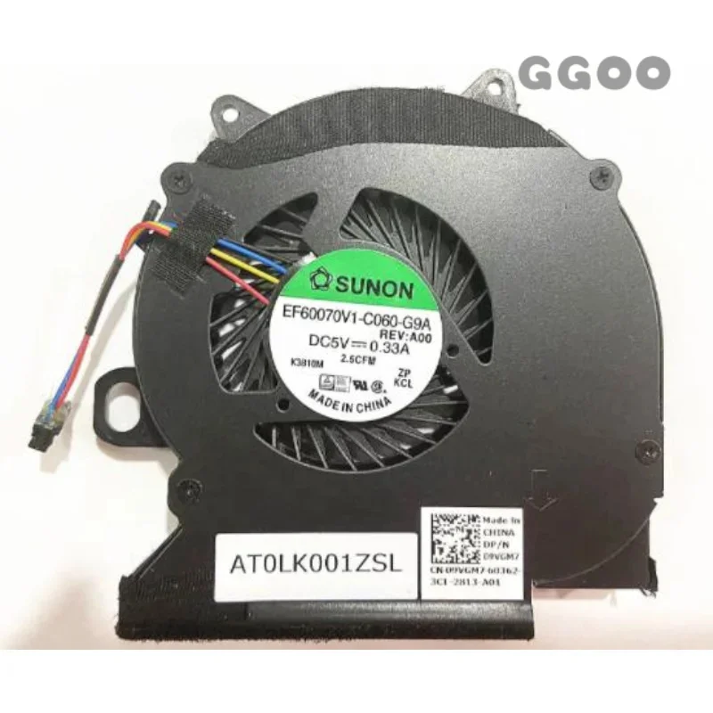 Оригинальный кулер для процессора ноутбука Dell Latitude E6330 E6430S EF60070V1-C060-G9A 09VGM7