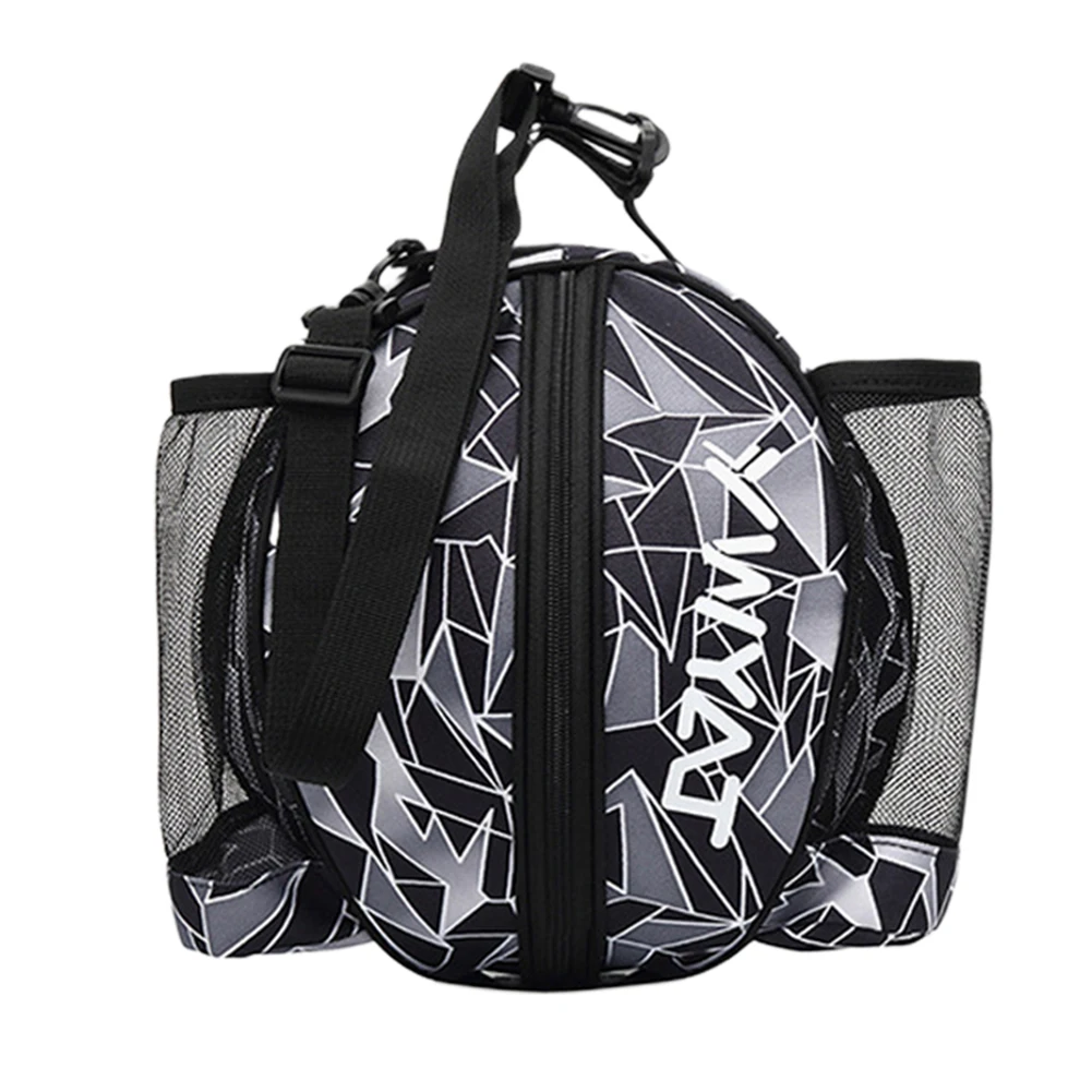 

Adjustable Strap Basketball Bag Portable Round Outdoor Sports Football Volleyball Single Shoulder Training Equipment Waterproof