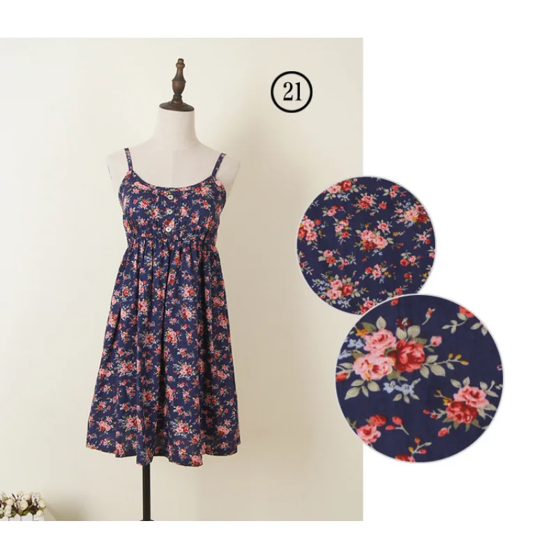 

Women Summer Cutout Backless Dress Sexy Sleeveless Cocktail Dresses Bohemian Floral Printed A Line Cotton Dress Beach 21-40