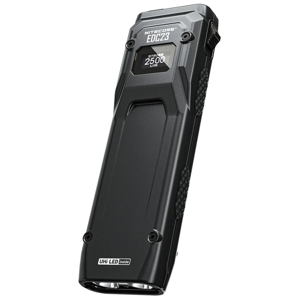 Оригинальный NITECORE EDC23 2500 люмен ультратонкий карманный UHi 25 светодиодов USB-C