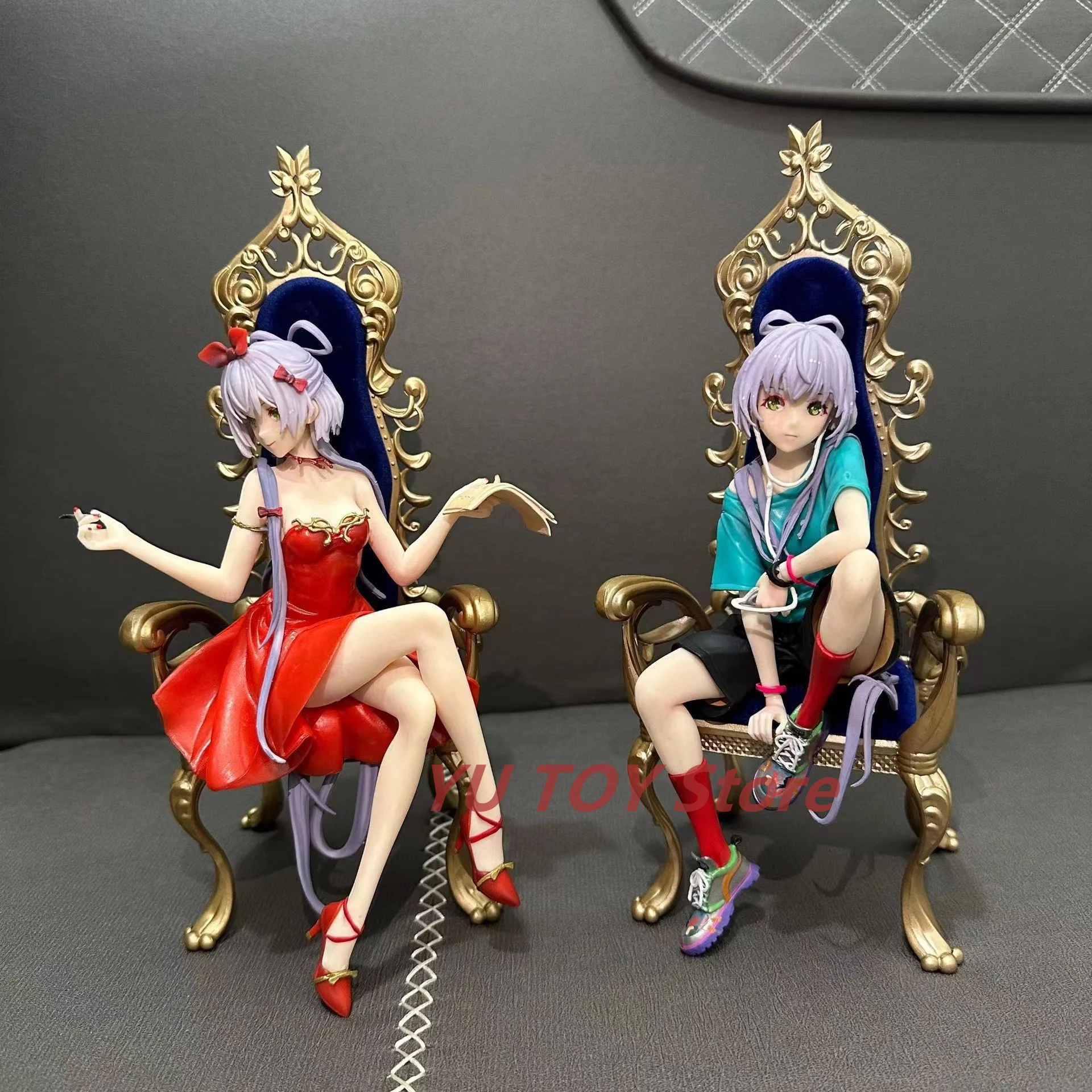 

20cm Vsinger Luo Tianyi Anime Girl Figure The Secret Flower Garden Action Figure Adult Collectible Model Doll Toys Gifts