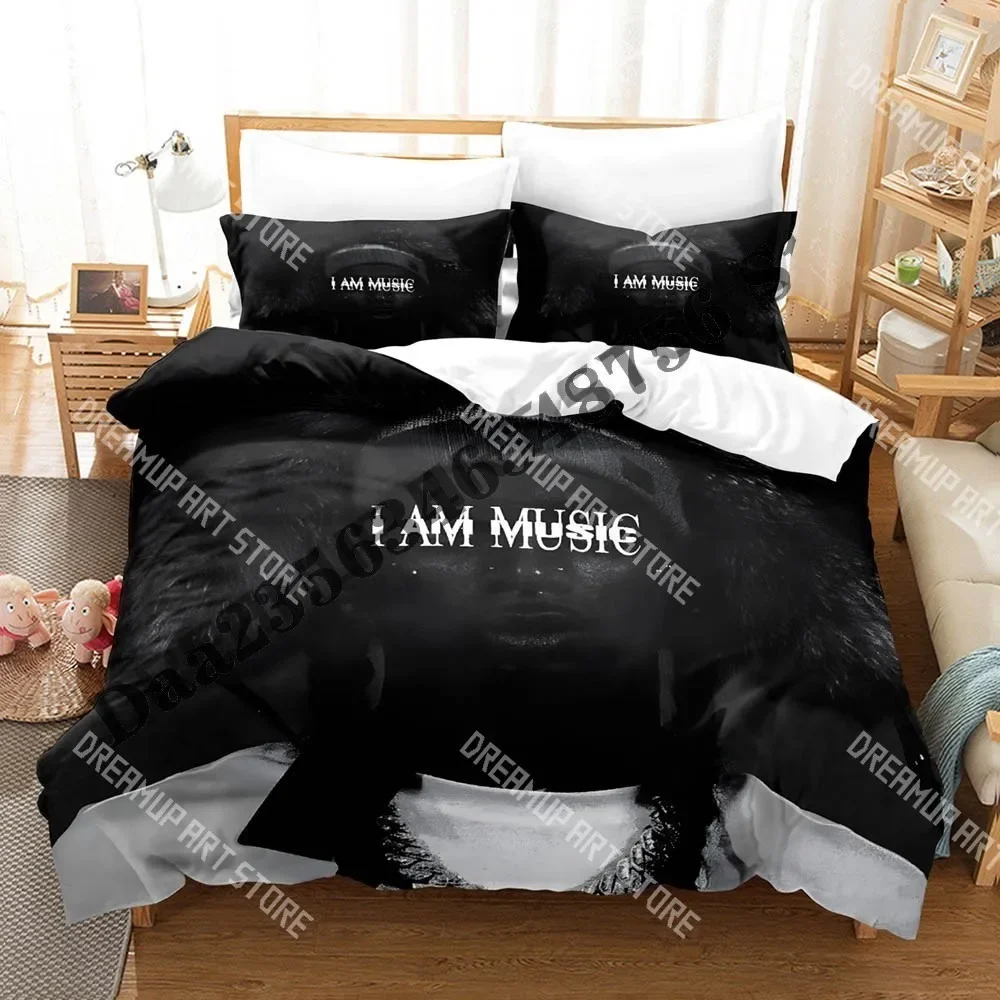 Комплект постельного белья 2026 3D Print Playboi Carti I AM MUSIC для взрослых: односпальный, двуспальный, полноразмерный, королевский размер, пододеяльники, аниме-дизайн (art.: 3920dca3d7652) - 3920dca3d7652