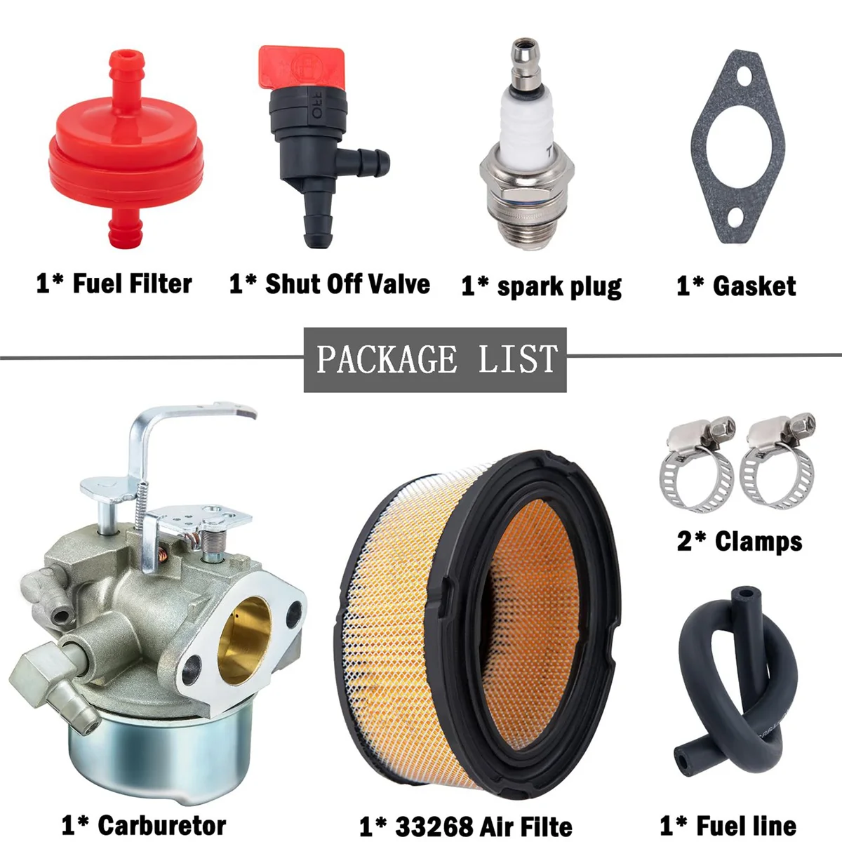 Карбюратор 640152 для Tecumseh 640152A 640023 640051 640140 640260B HM80 HM90 HM100 8-10 HP двигатель воздуходувка