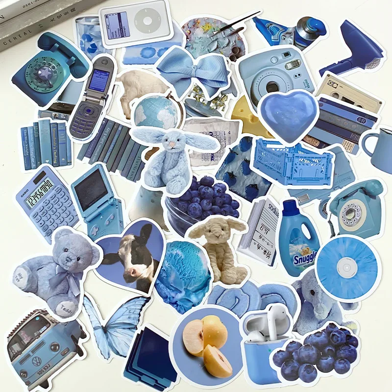 

50pcs/1lot Kawaii Scrapbook Sticker ins style Scrapbooking Supplies diary Planner Decorative Craft Stationery Sticker
