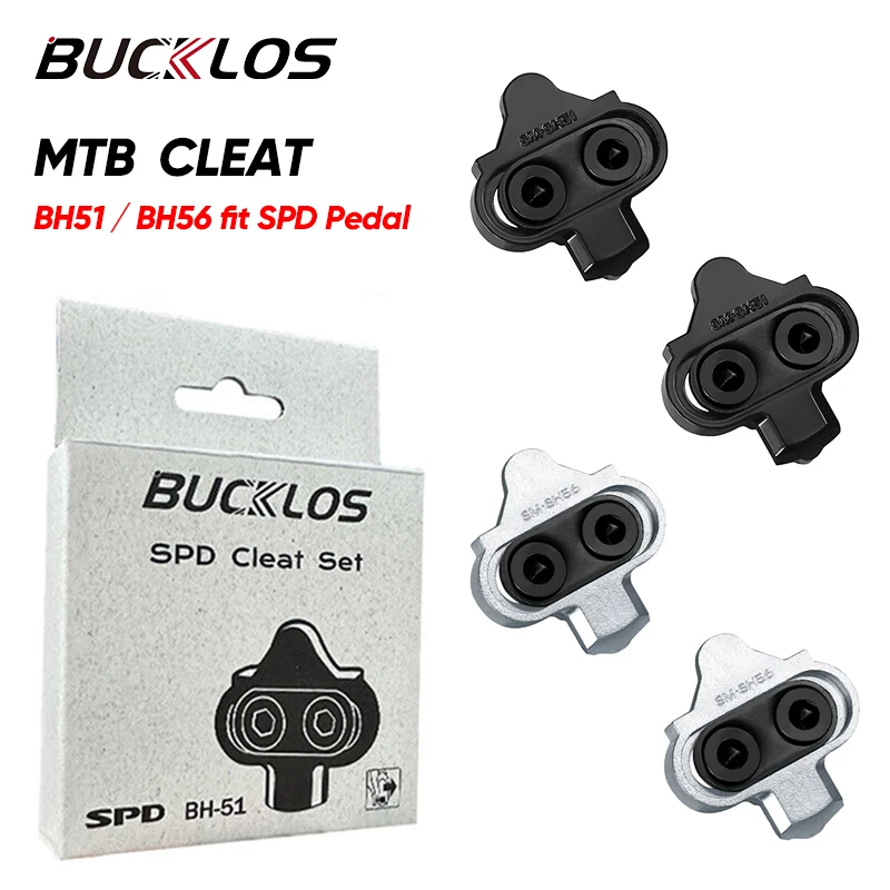 BUCKLOS шипы для педалей горного велосипеда самоблокирующиеся обуви MTB прочный