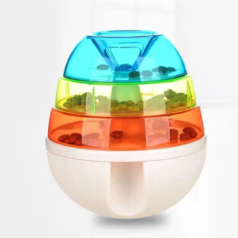 

Dog Food Leakage Toy Ball Bite Resistant Pet Feeder Funny Dog Slow Food Bowl Popular Tumbler Puzzle Cat Toy