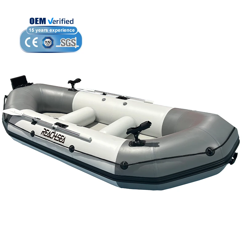 Фото REACH-SEA Быстрая установка Airmat Дрейфующая надувная рыбацкая лодка Надувная лодка из ПВХ Надувная лодка для озер и рек №4