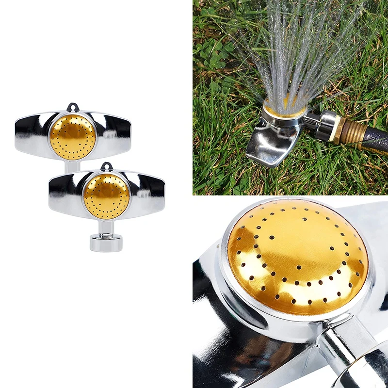 

Metal Spot Sprinkler, 360 Degree Square Circle Pattern Sprinkler Hose Sprinklers Coverage Area Up To 30FT