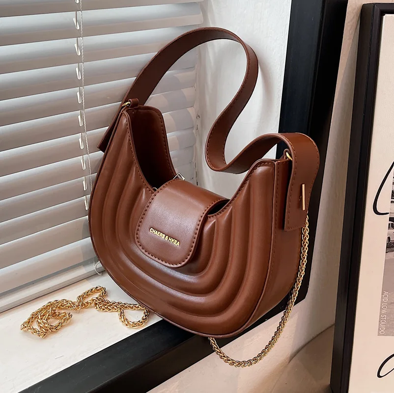 

Дропшиппинг, новинка 2022, корейская модная сумка-мессенджер на цепочке, женская маленькая сумка на плечо, роскошная дизайнерская сумка