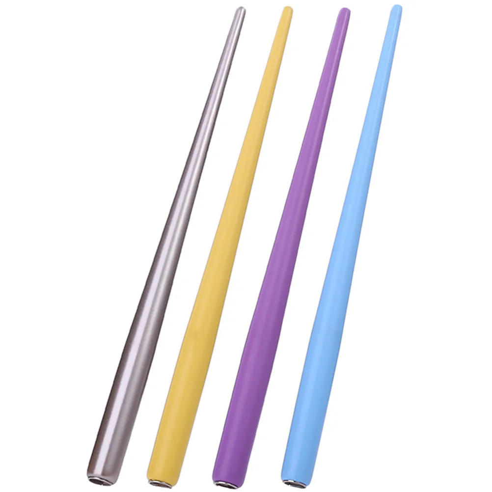 

Pen Wooden Holder Nib Dip Pens Wood Calligraphy Fountainturned Ink Ballpoint Engraved Penholder