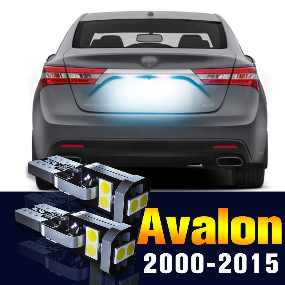 

2pcs LED License Plate Light Bulb Number Lamp For Toyota Avalon 2000-2015 2001 2002 2003 2004 Accessories