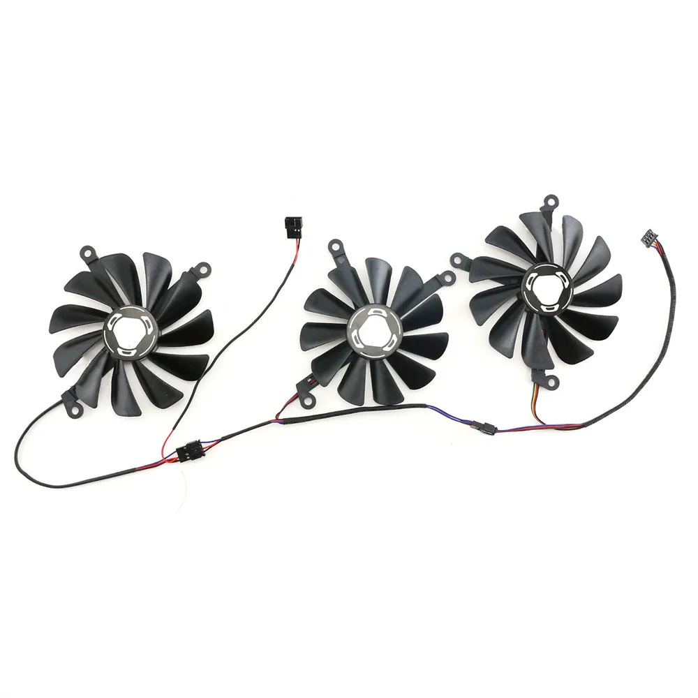 Кулер для видеокарты CF1015U12D CF9015U12D, 11 лопастей, DC 12 В, для XFX RX6800 6800XT 6900XT, 1/3 шт.