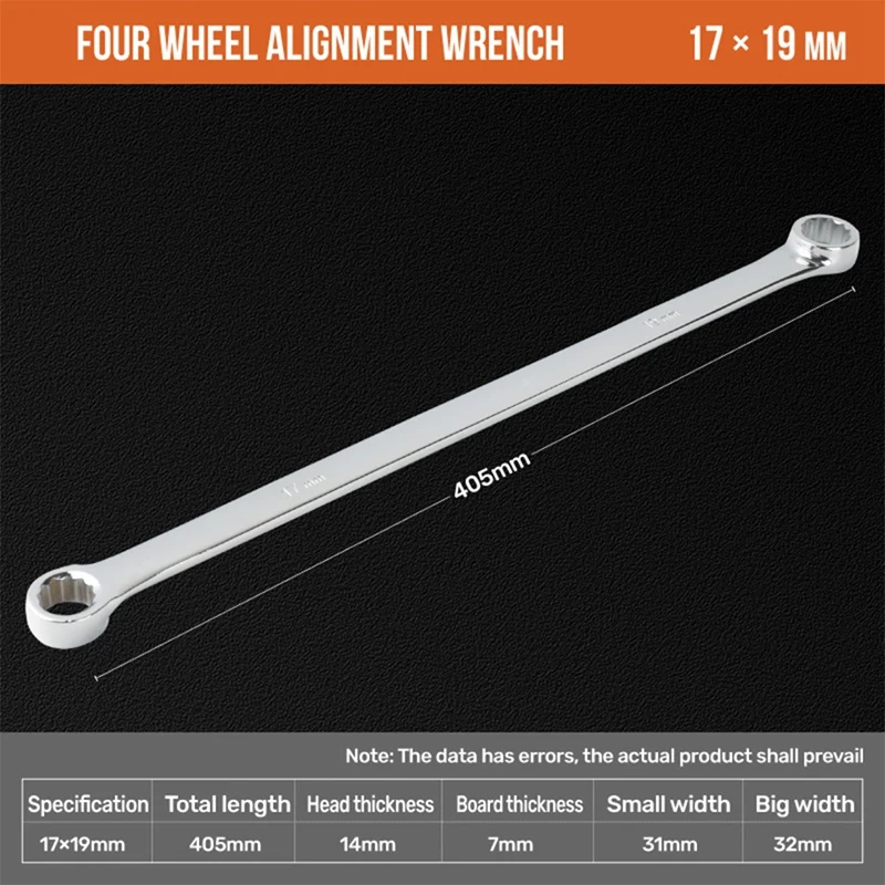 

Four-Wheel Positioning Wrench Maintenance Tool