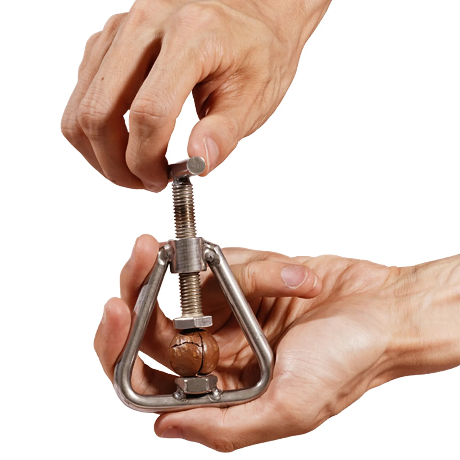 

Nut Cracker Rotary Nuts Shell Opener Rotate Stainless Steel Pecan Nutcracker Heavy-Duty Shell Opening Tool For All Nuts Black