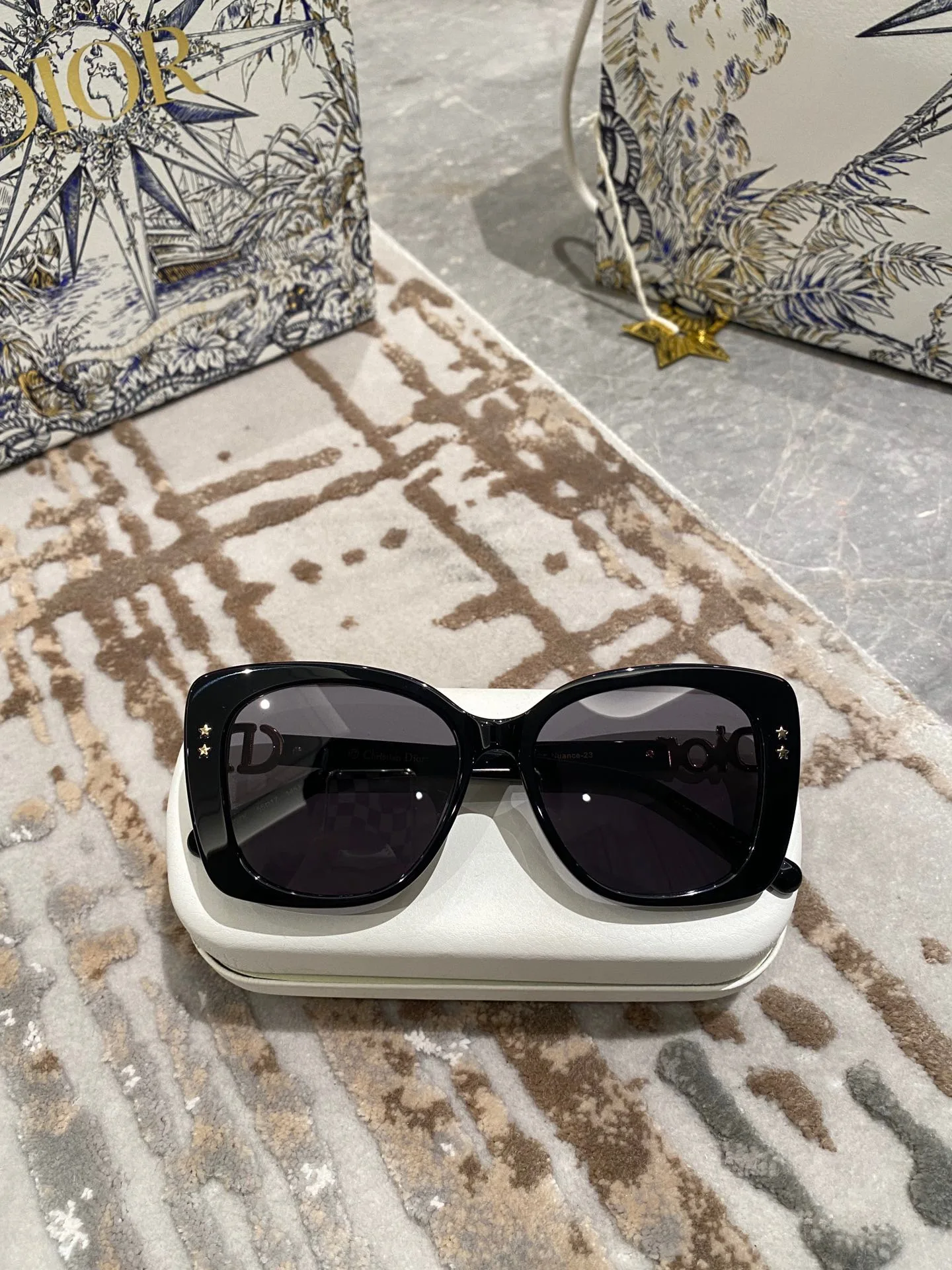 2023 top quality Square multi-color plate luxury retro summer sunglasses men's and women's fashion sunglasses