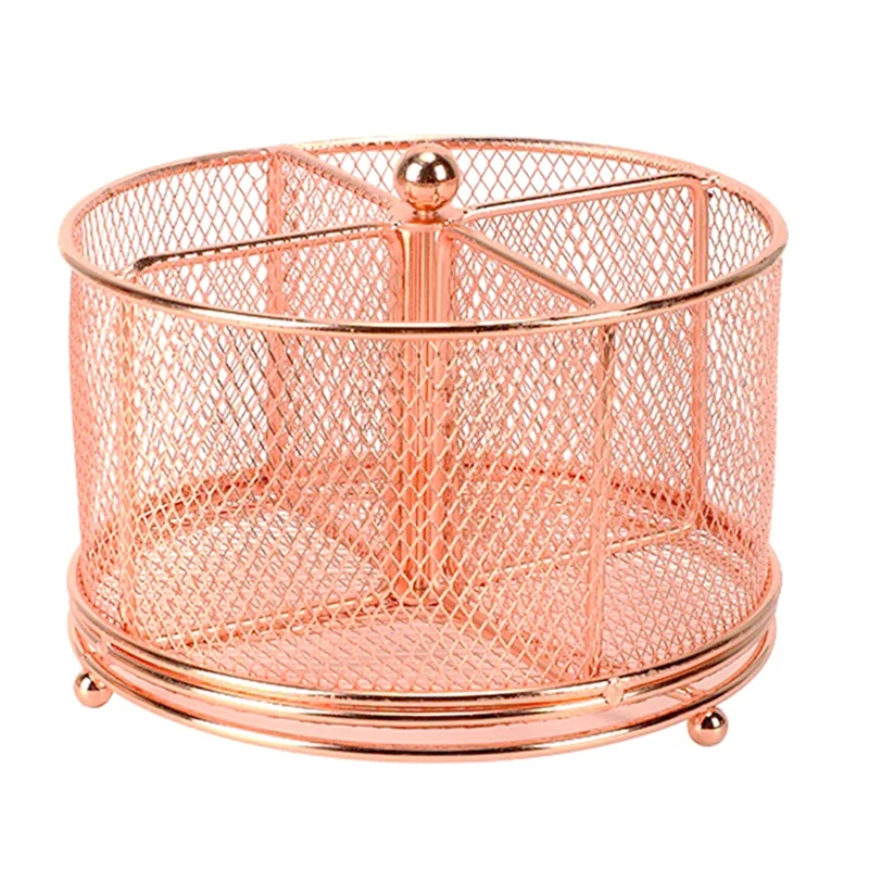 Подставка для столовых приборов BMBY металлическая вращающаяся подставка с 4