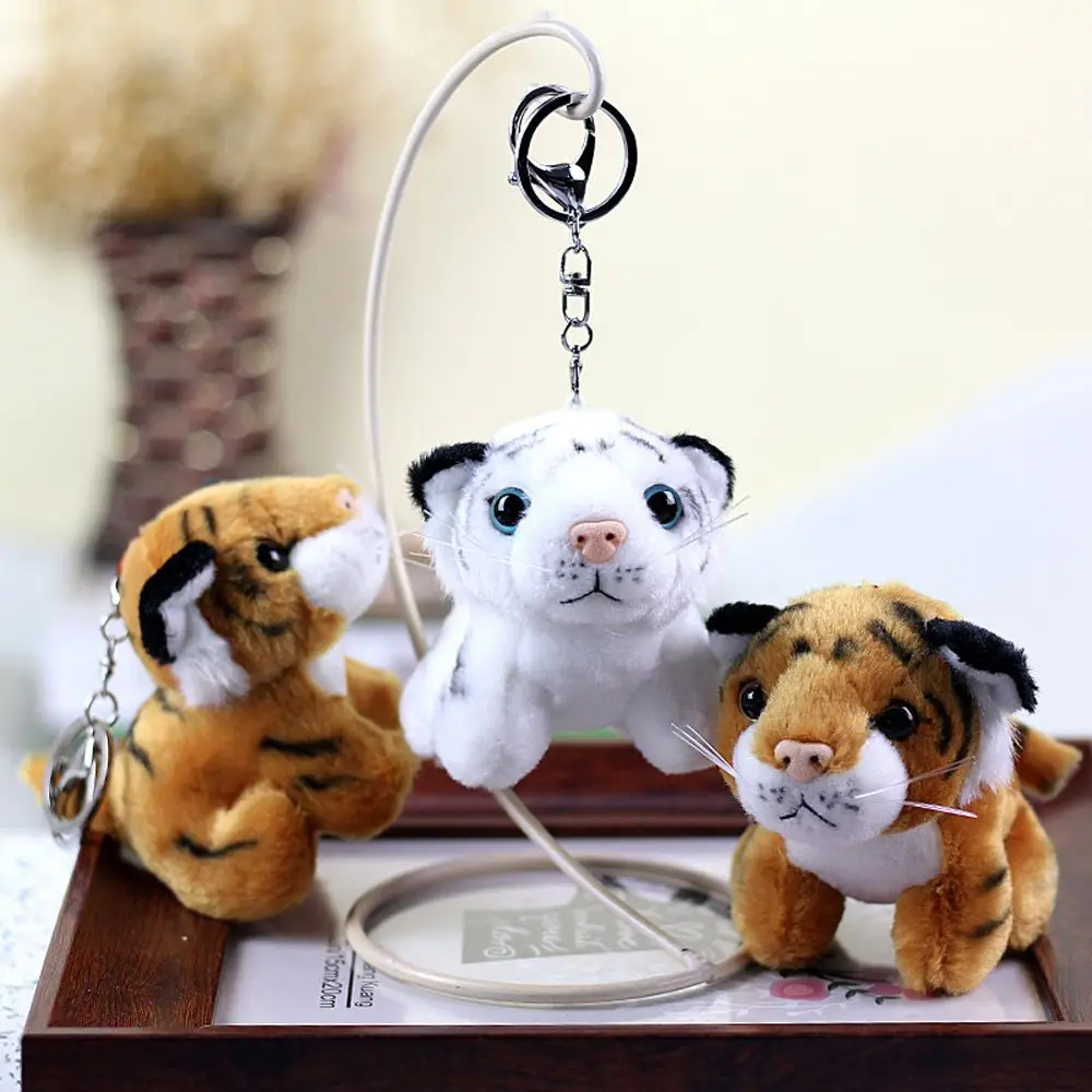 

Chinese Zodiac Tiger Stuffed Animals Cartoon Doll Car Plush Keyring Plush Pendant Tiger Plush Keychain