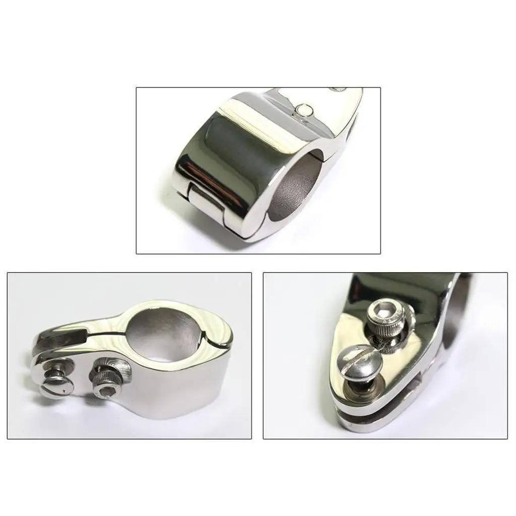 

Лодка Бимини Топ навесной Челюсти Слайд лодочный навес зажим трубки для 1 трубки