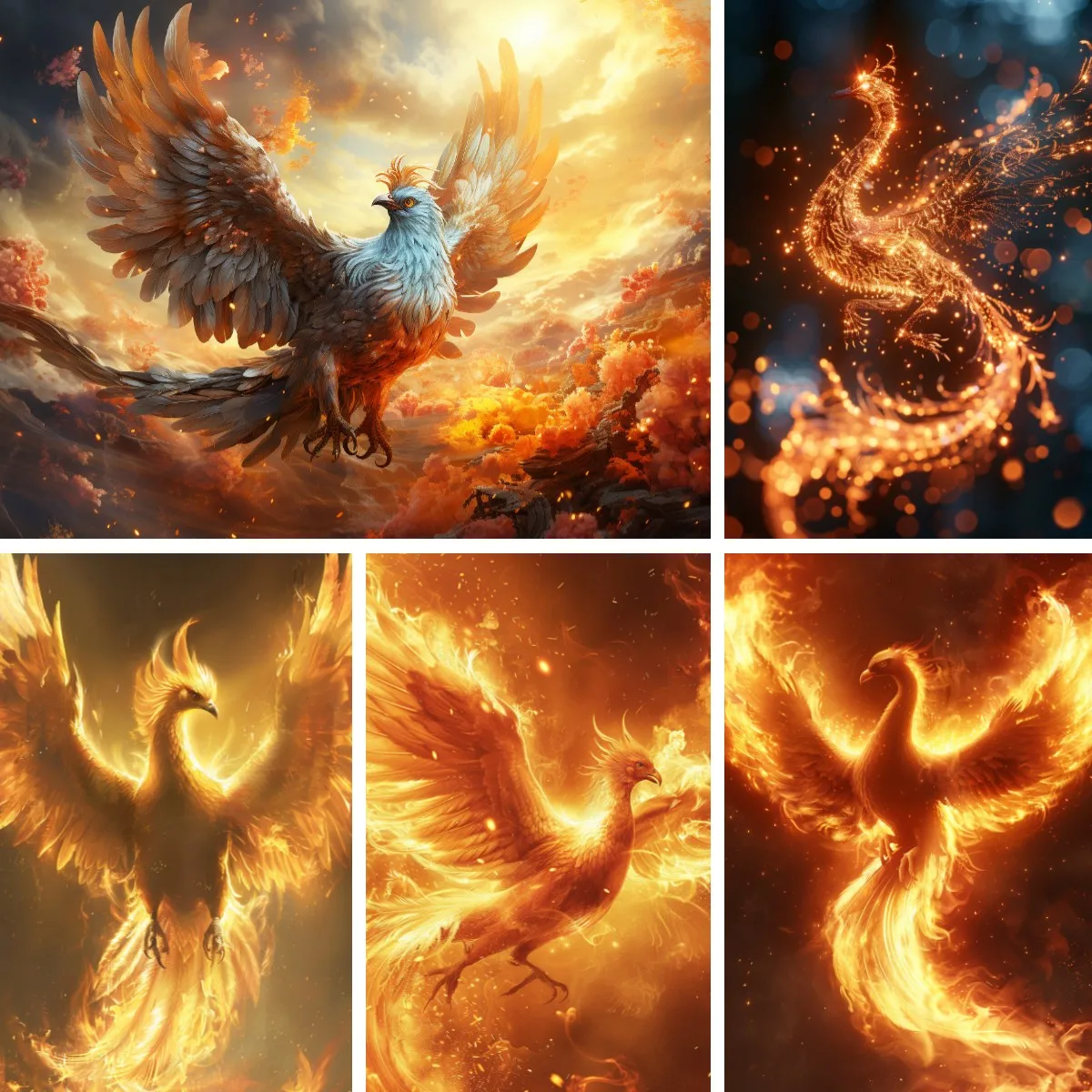 Набор для алмазной вышивки Феникс