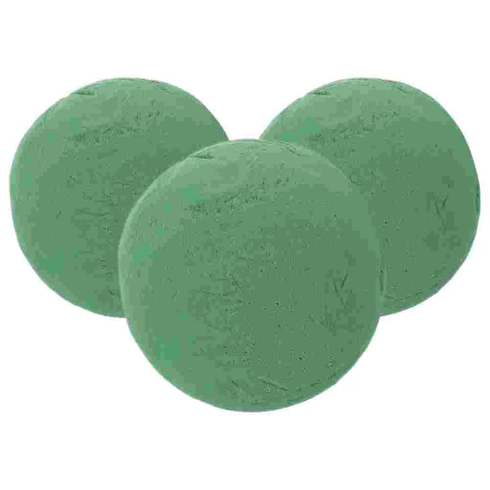 

3 Pcs Foam Blocks Crafts Ball Hatian Wedding Floral Flower Arrangement Supplies Phenolic Resin