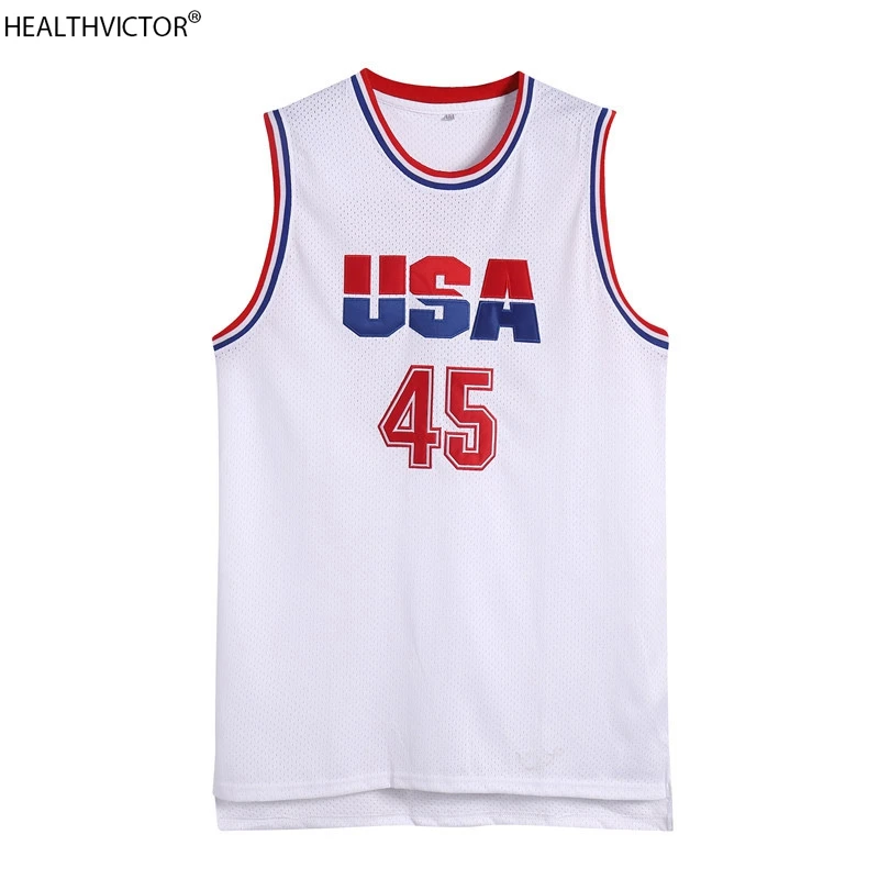 

Quick Dry Breathable Quality embroidery Number Tank Tops Sports Gym Sleeveless O-neck Unisex Men Women Basketball Jersey Vest