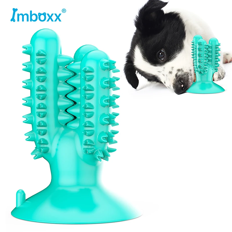 

Bite Resistant Dog Toothbrush Toys Interactive Training IQ Teeth Cleaning Toy Small Medium Large Dog Puppy Pet Chewing Supplies