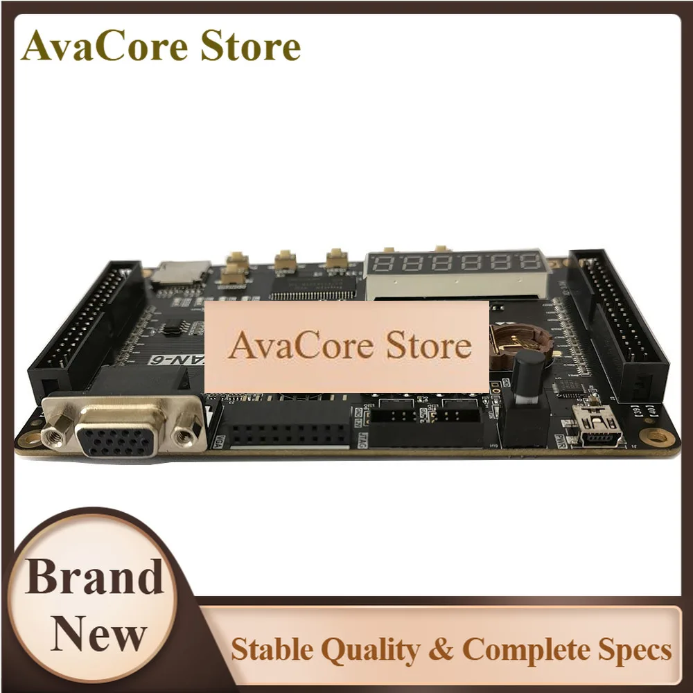 Фото Плата разработки AvaCoreFPGA Xilinx Spartan-6 XC6SLX16 XC6SLX9-2FTG256 с демонстрационной платой PCB, 256 МБ SDRAM, SD-картой и VGA №1