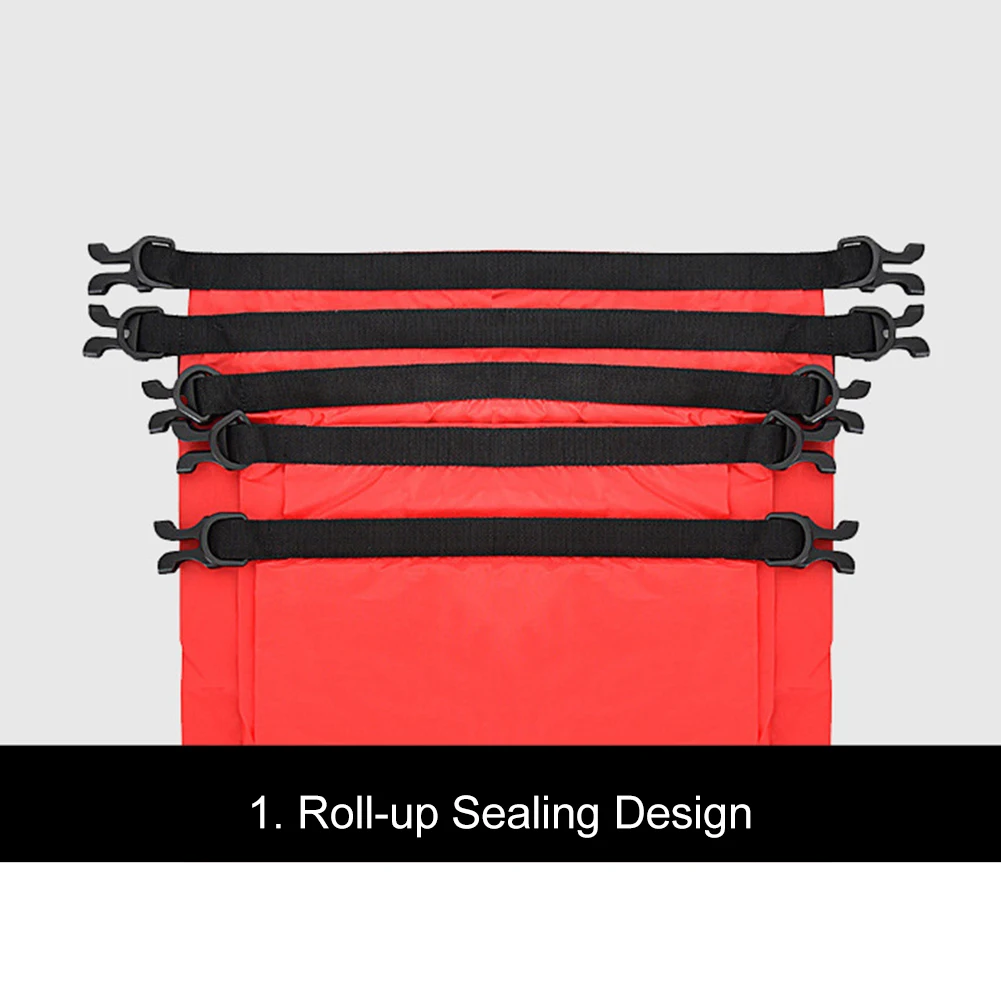 6PCS Pcs Outdoor Waterproof Bag Dry Sack Waterproof Dry Backpack Storage Pouch Rafting Kayaking Sport Bag 2023 New