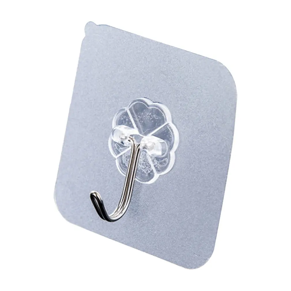 

1/10 PCS Hanger Hook Suction Cup Adhesive Wall Vacuum Sucker Heavy Bathroom TransparentLoad Rack Stainless Steel Transparent