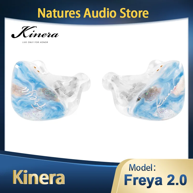Наушники-вкладыши Kinera Freya 2 0 Freya2 IEM 1DD + 3BA гибридные наушники-вкладыши с монитором и