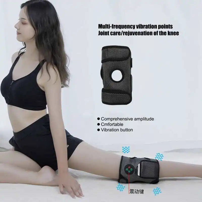 

Electric Heating Knee Massager Brace Support Wrap Belt Joint Physiotherapy Instrument Knee Pad Vibration Knee Leg Massage Device