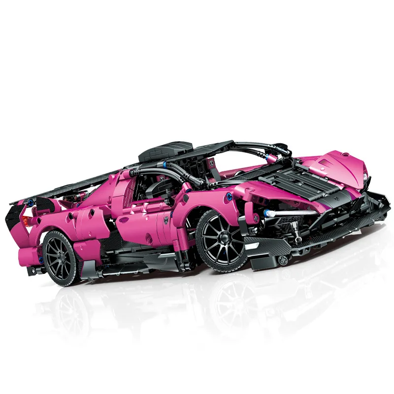 

2023 New Moc Building Block Racing Technology Series Small Particle Puzzle Assembly Toys Birthday Gifts for Boys and Children