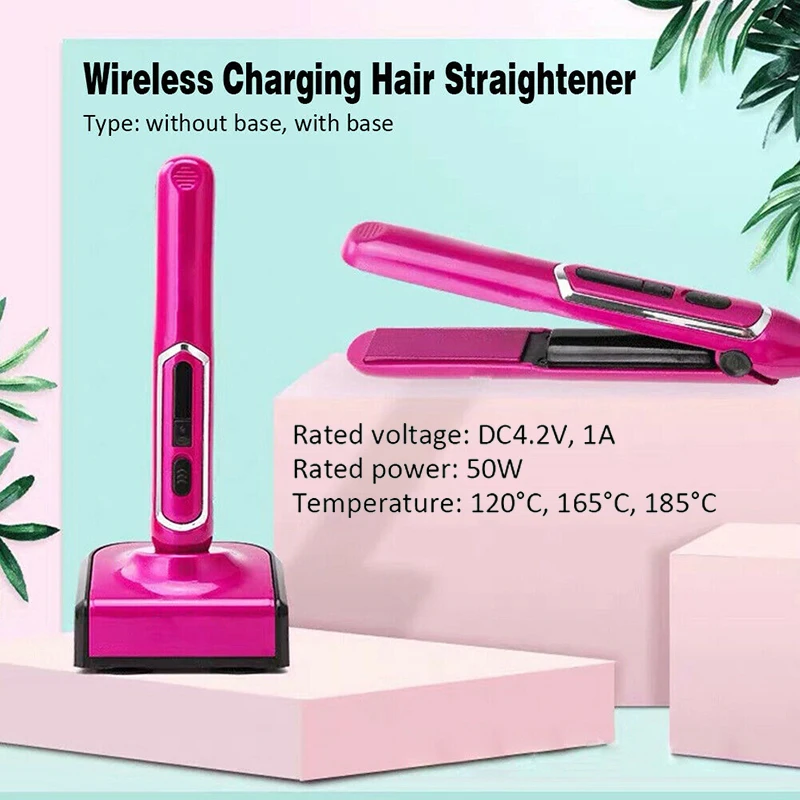 

Беспроводной выпрямитель для волос со светодиодной подсветкой