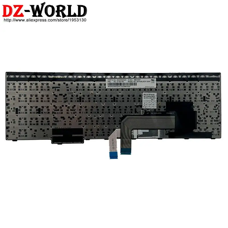 Клавиатура с русской и арабской раскладкой для ноутбука Lenovo Thinkpad E570 C E575