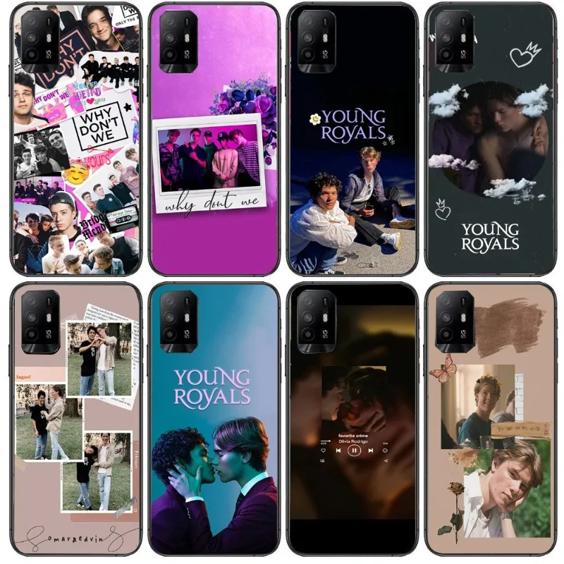 Фото Мягкий черный чехол для телефона Yuong Royals чехол для телефона для Realme GT 2 9i 8i 7i Pro X50 X2 C35 C21 C20 C11 C3 №1