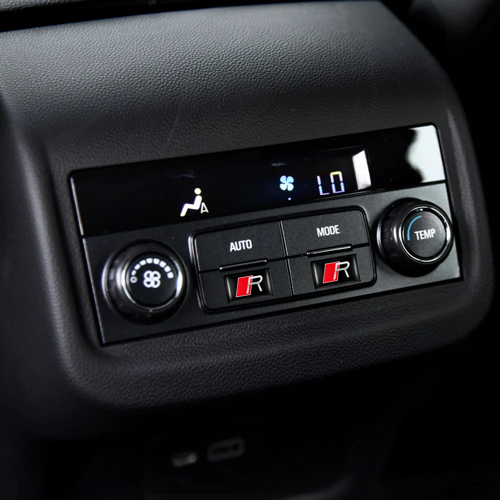 Новые 3D эпоксидные автомобильные наклейки маленькие клеевые для Audi S R Sline A3 A4 B8 8P B9